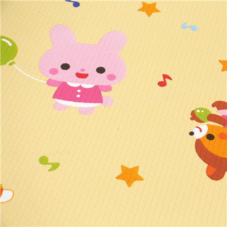 แผ่นอเนกประสงค์ HOME LIVING STYLE LITTLE FRIEND 135X185 ซม. สีเหลือง_5