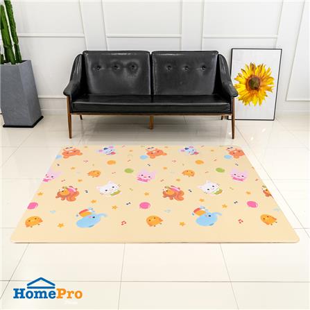 แผ่นอเนกประสงค์ HOME LIVING STYLE LITTLE FRIEND 135X185 ซม. สีเหลือง_9