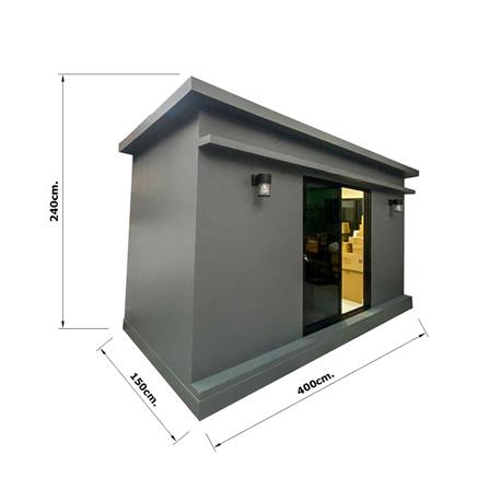 ห้องเก็บของ แบบ 1 โมเดิร์น T.C. GRANDHOME 1.5X4X2.4 ม._5