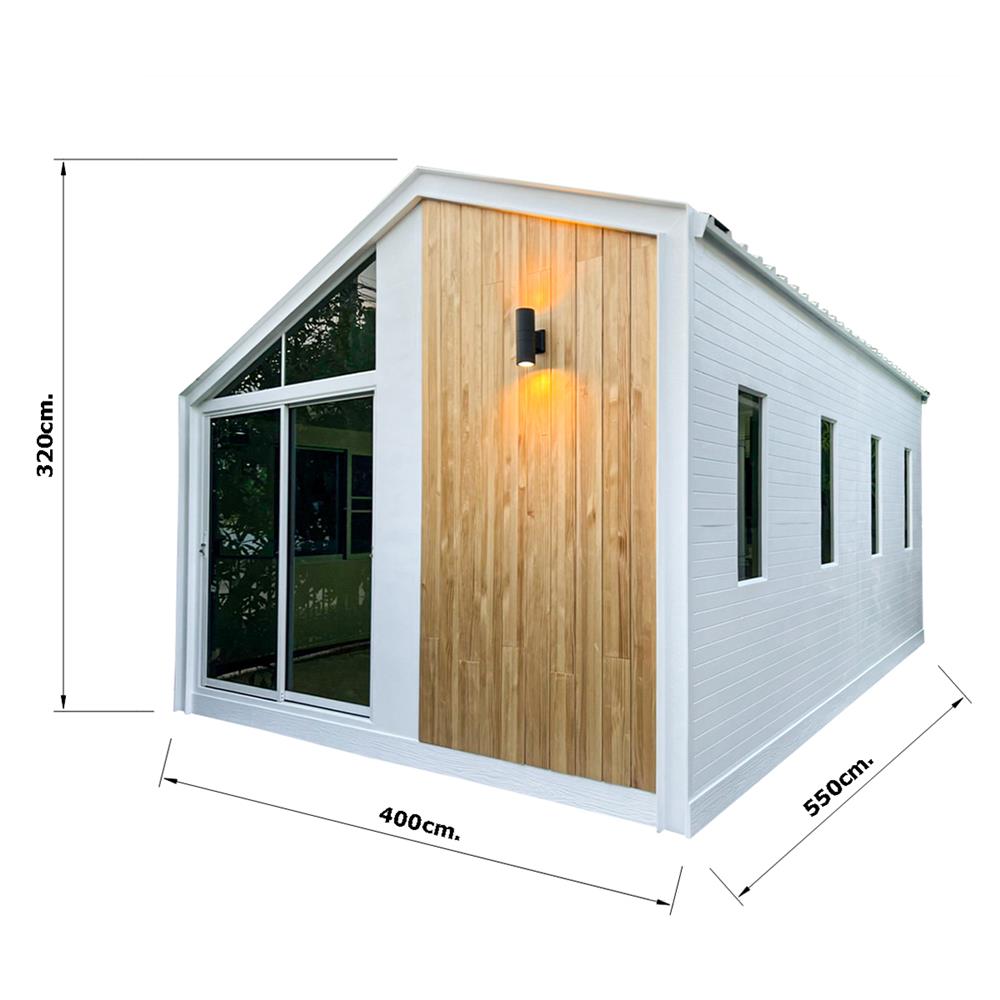 บ้านน็อคดาวน์ แบบ 4 นอร์ดิก T.C. GRANDHOME 4X5.5X3.2 ม.