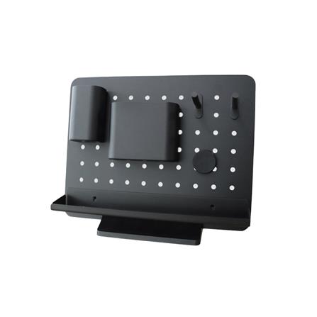 แผงจัดระเบียบตั้งโต๊ะ BEWELL G097172-OF016 สีดำ_0