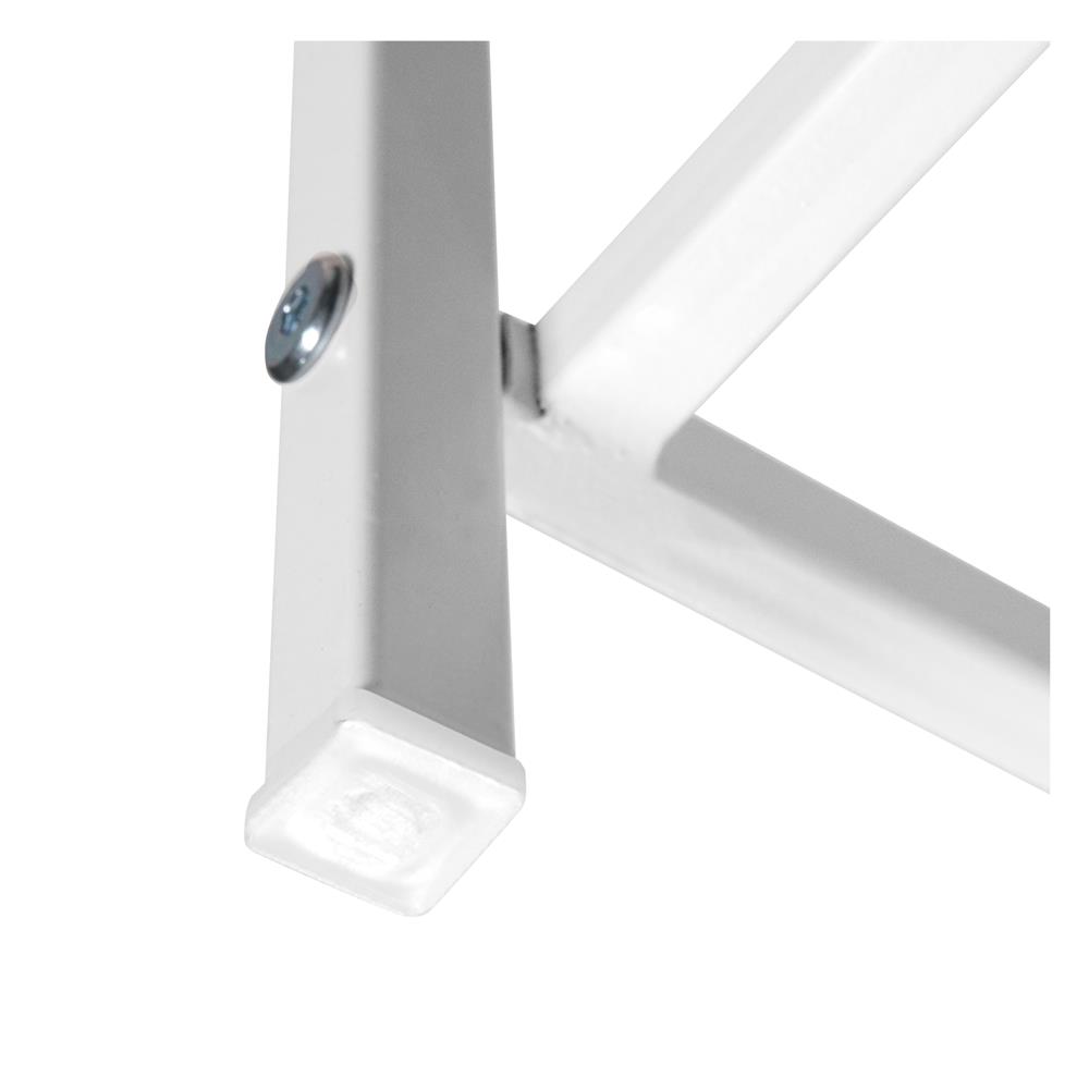 ชั้นรองเท้า 3 ชั้น พร้อมท็อปไม้ STACKO FLEXI 70X30X68 ซม. สีขาว