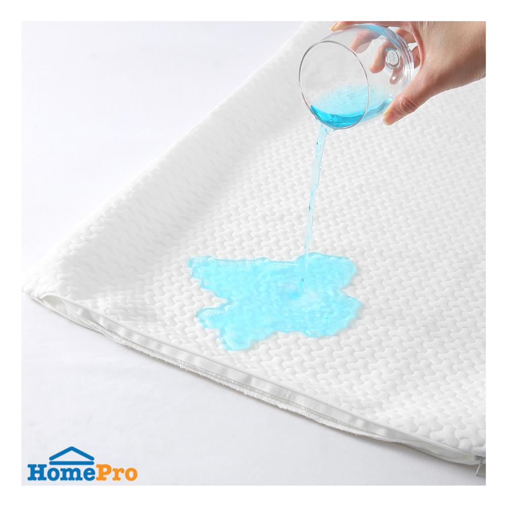 ปลอกหมอนหนุนกันเปื้อน HOME LIVING STYLE LUKA สีขาว