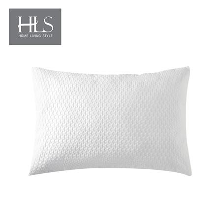 ปลอกหมอนหนุนกันเปื้อน HOME LIVING STYLE LUKA สีขาว_1