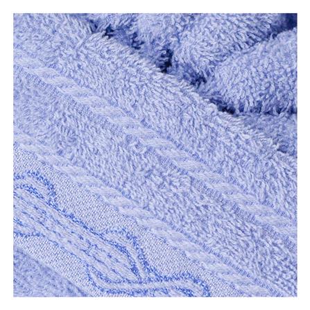 ผ้าขนหนู GIFT SET FROLINA HAPPINESS INFINITY สี BLUE แพ็ก 2 ชิ้น_2