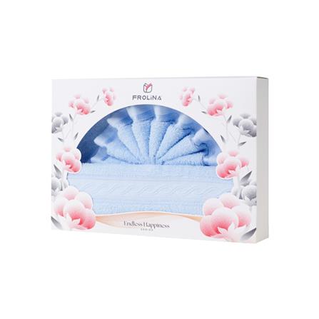 ผ้าขนหนู GIFT SET FROLINA HAPPINESS IMAGINE สี BLUE_6