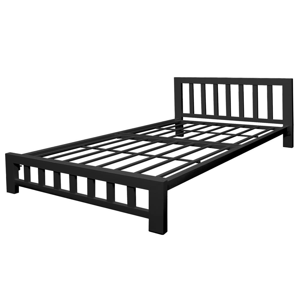 เตียงเหล็ก 3.5 ฟุต THAIBULL SSTVIE-032-105 สีดำ