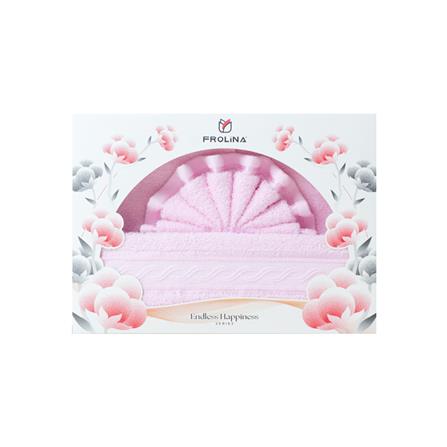 ผ้าขนหนู GIFT SET FROLINA HAPPINESS IMAGINE สี PINK_5