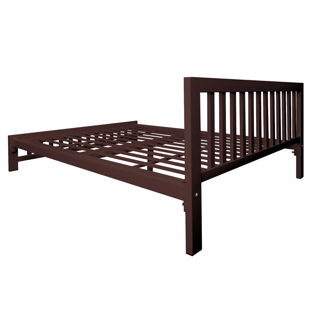 เตียงเหล็ก 5 ฟุต THAIBULL SSTVIE-032-150 สีน้ำตาล