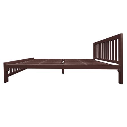 เตียงเหล็ก 5 ฟุต THAIBULL SSTVIE-032-150 สีน้ำตาล_2