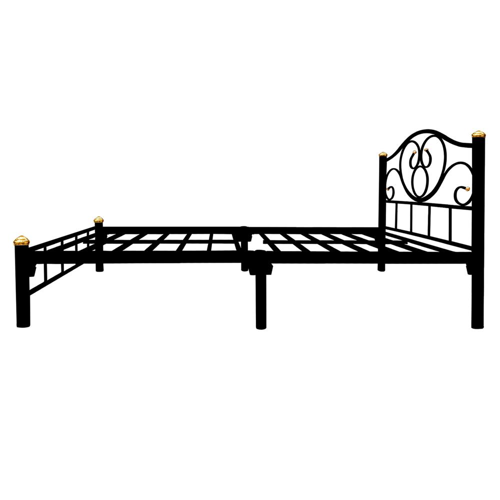 เตียงเหล็ก 3.5 ฟุต THAIBULL SSTFOC-032-105 สีดำ