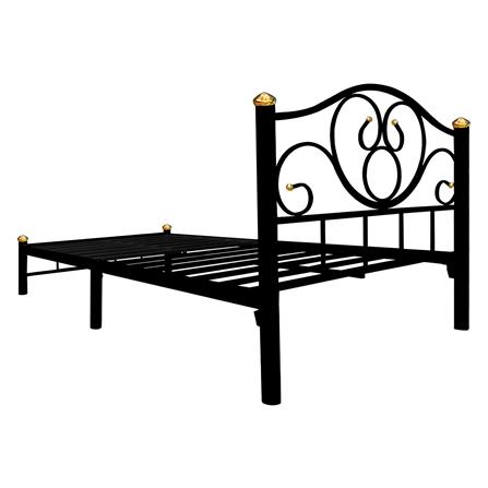 เตียงเหล็ก 3.5 ฟุต THAIBULL SSTFOC-032-105 สีดำ_3
