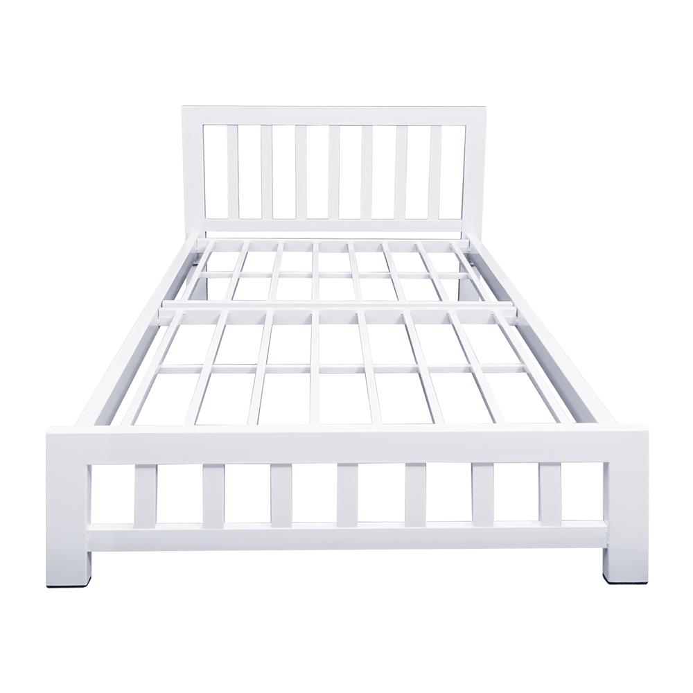 เตียงเหล็ก 3.5 ฟุต THAIBULL SSTVIE-032-105 สีขาว