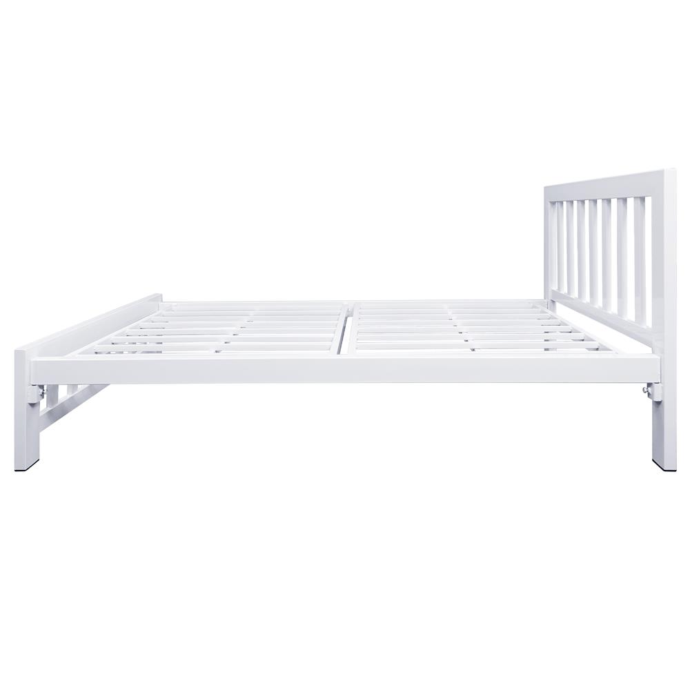 เตียงเหล็ก 3.5 ฟุต THAIBULL SSTVIE-032-105 สีขาว