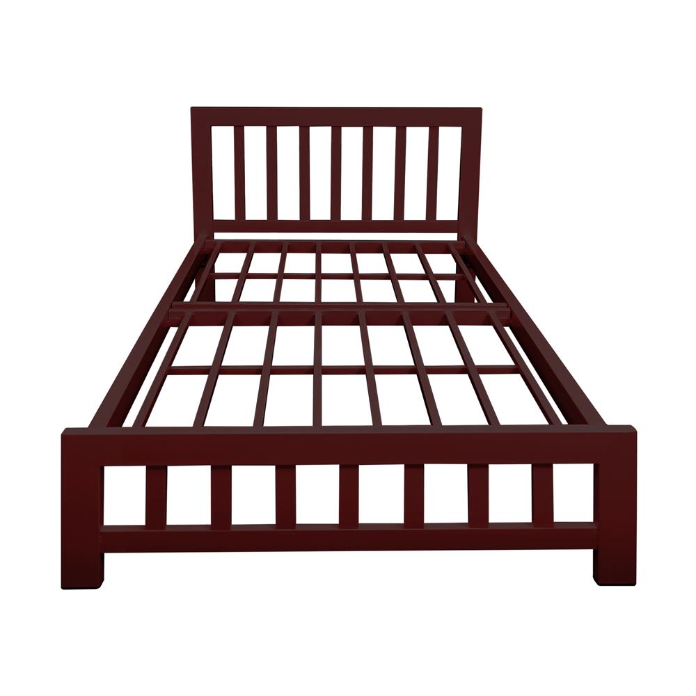 เตียงเหล็ก 3.5 ฟุต THAIBULL SSTVIE-032-105 สีน้ำตาล