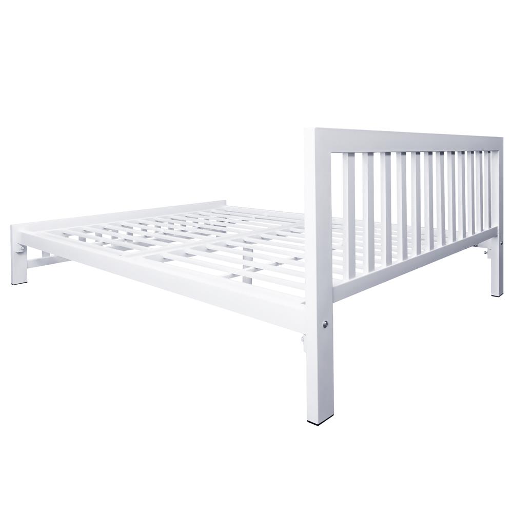 เตียงเหล็ก 5 ฟุต THAIBULL SSTVIE-032-150 สีขาว