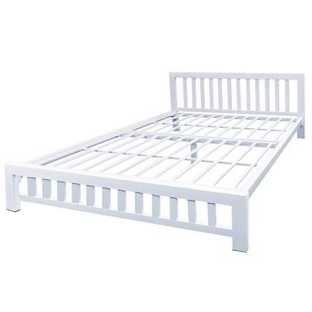 เตียงเหล็ก 5 ฟุต THAIBULL SSTVIE-032-150 สีขาว_0