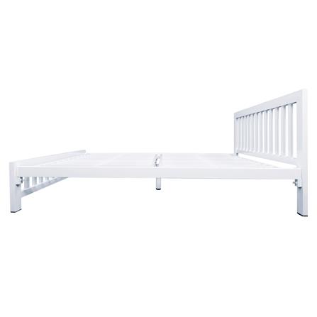 เตียงเหล็ก 5 ฟุต THAIBULL SSTVIE-032-150 สีขาว_2