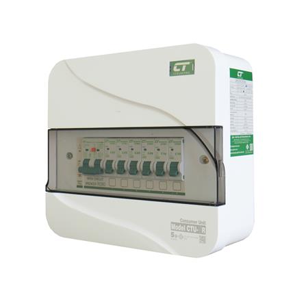 ชุดตู้คอนซูมเมอร์ยูนิต CTU-6 ช่อง เมนกันดูด RCBO 63 แอมป์ CT ELECTRIC_1