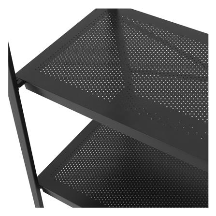 ราวแขวนผ้าและชั้นวางของ 3 ชั้น 106 ซม. PLIM LOFT สีดำ_5