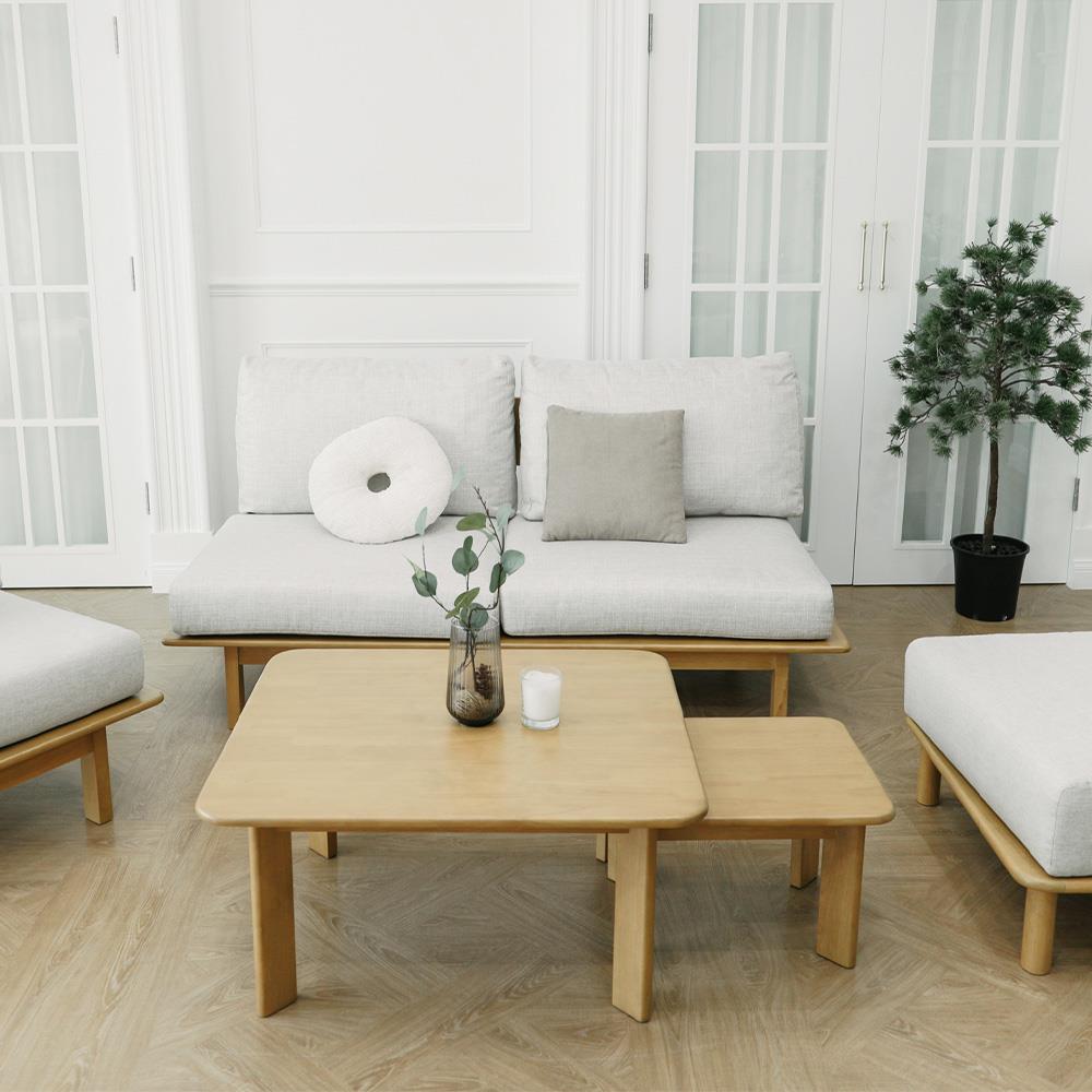 โต๊ะกลาง YKS TWIN 8859275801759 50 ซม. สีโอ๊ค