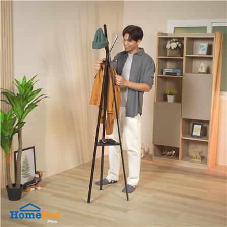 ที่แขวนอเนกประสงค์ PLIM LOFT 180.5 ซม. สีดำ_5