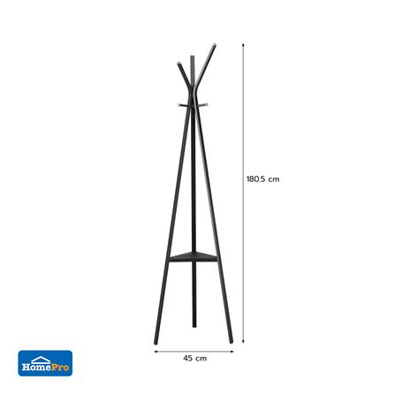 ที่แขวนอเนกประสงค์ PLIM LOFT 180.5 ซม. สีดำ_7