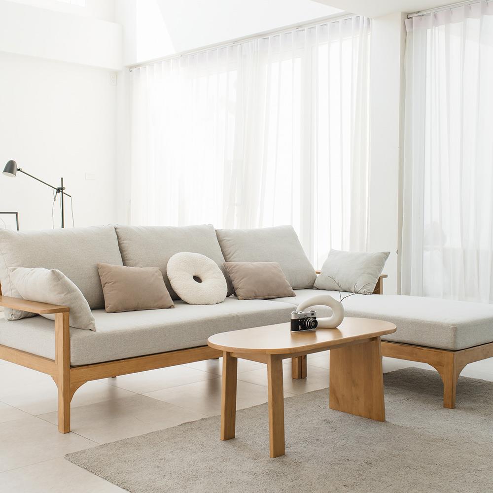 โต๊ะกลาง YKS BOBA 8859275801773 90 ซม. สีโอ๊ค