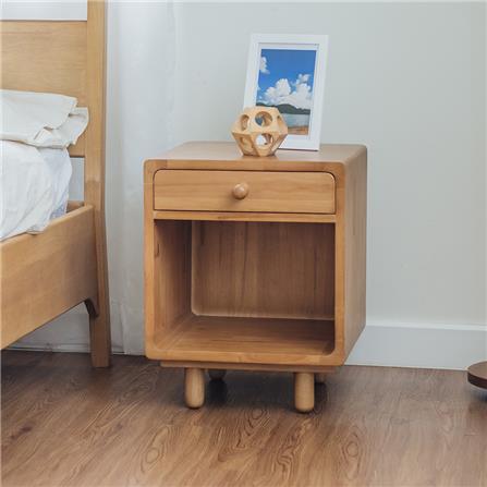 โต๊ะข้างเตียง YKS TORI 8859275801704 40 ซม. สีธรรมชาติ_2