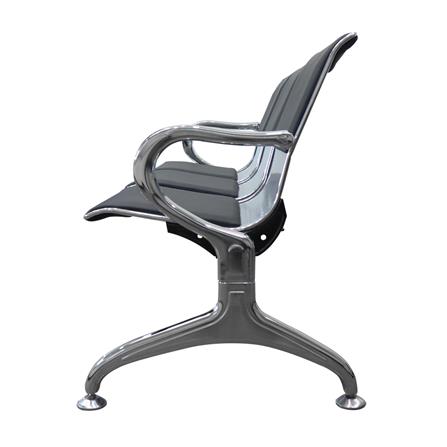 เก้าอี้รับรอง SURE PIPPA CC-313-3 175 ซม. สีเทา/ดำ_2