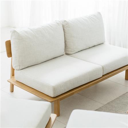 โซฟา 2 ที่นั่ง YKS REN 8859275801612 สีเบจ_1