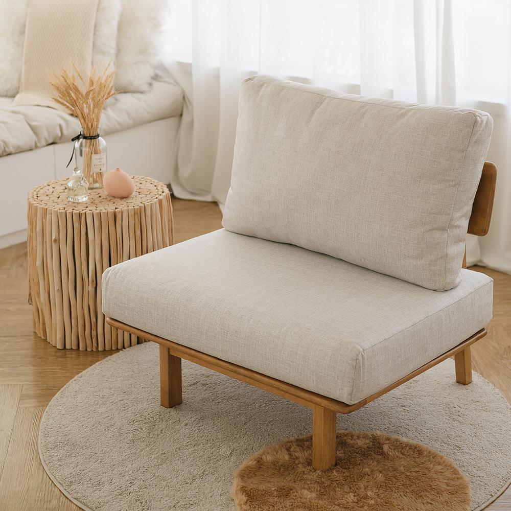 โซฟา 1 ที่นั่ง YKS REN 8859275801605 สีโอ๊ค