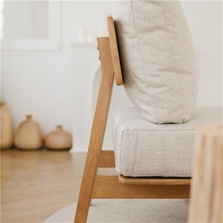 โซฟา 1 ที่นั่ง YKS REN 8859275801605 สีโอ๊ค_2