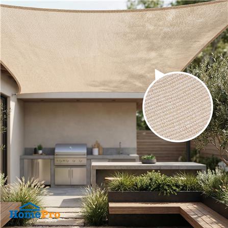 สแลนกรองแสง 95 เปอร์เซ็นต์ SPRING 3x4 ม. สีเบจ_3