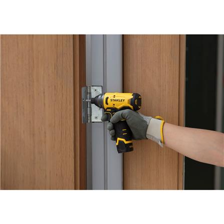 ชุดสว่านไขควงไร้สาย (พร้อมแบตเตอรี่) STANLEY SCHI10D2K-B1 12 โวลต์ แบตเตอรี่ 2.0AH 2 ก้อน_6