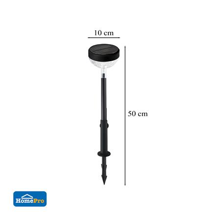 ไฟจัดสวน SOLAR CARINI AR-003 0.04 วัตต์ WARM WHITE สีดำ แพ็ก 2 ชิ้น_5