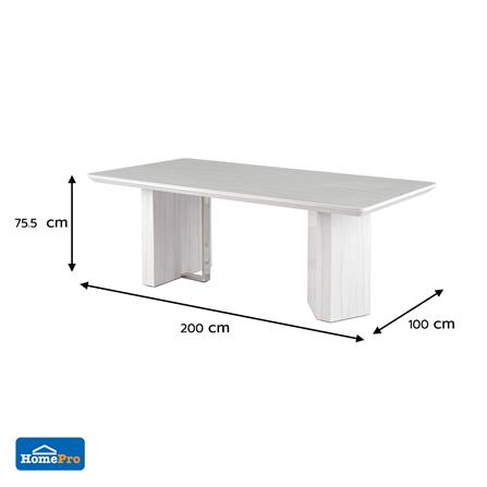 โต๊ะอาหาร BENETTA OLIVIER-G สีมาร์เบิ้ล_8