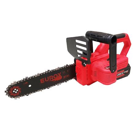 เลื่อยโซ่ไร้สาย (พร้อมแบตเตอรี่) EUROX Z 11.5 นิ้ว 21 โวลต์_0