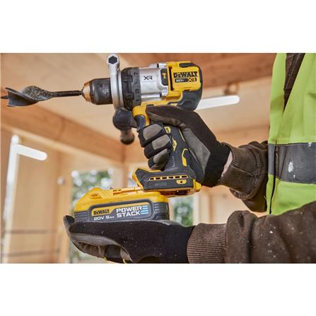 สว่านกระแทกไร้สาย (เฉพาะตัวเครื่อง) DEWALT DCD1007N-KR 20 โวลต์_10