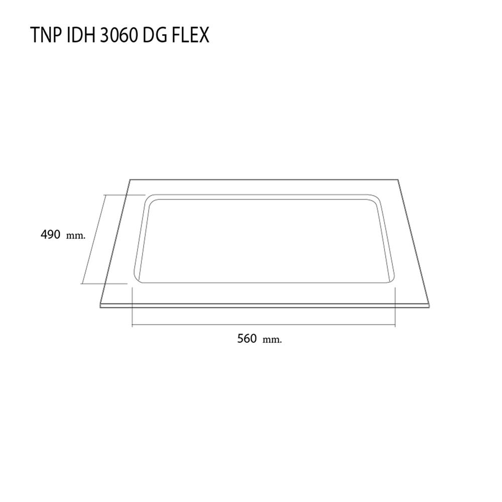 เตาฝังอินดักชั่น TECNOPLUS IDH 3060 DG FLEX 60 ซม.