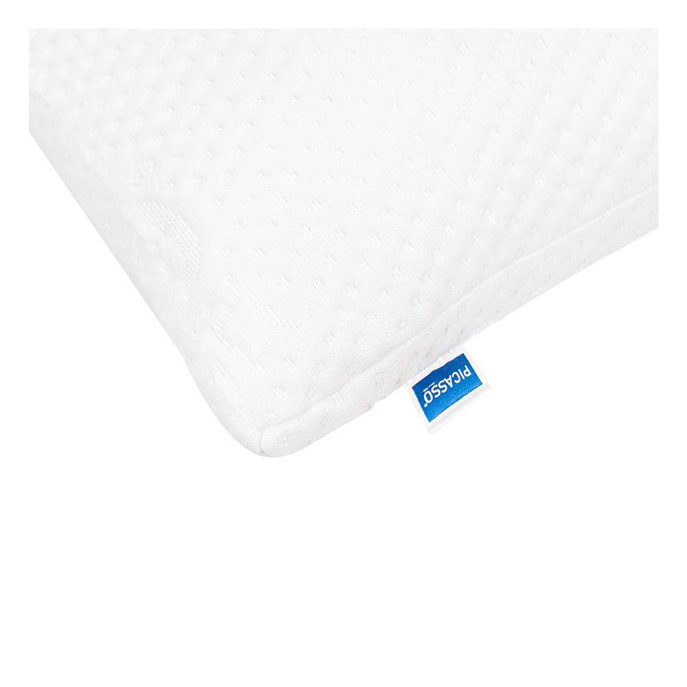 หมอนสุขภาพ ยางพารา PICASSO LATEX 16x24 นิ้ว สีขาว