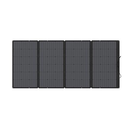 แผงโซลาร์เซลล์ แบบพกพา ECOFLOW 400 วัตต์ สีดำ