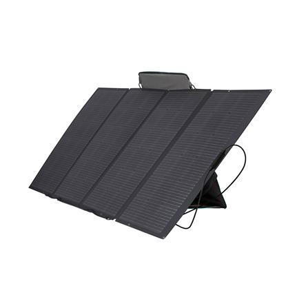 แผงโซลาร์เซลล์ แบบพกพา ECOFLOW 400 วัตต์ สีดำ_1