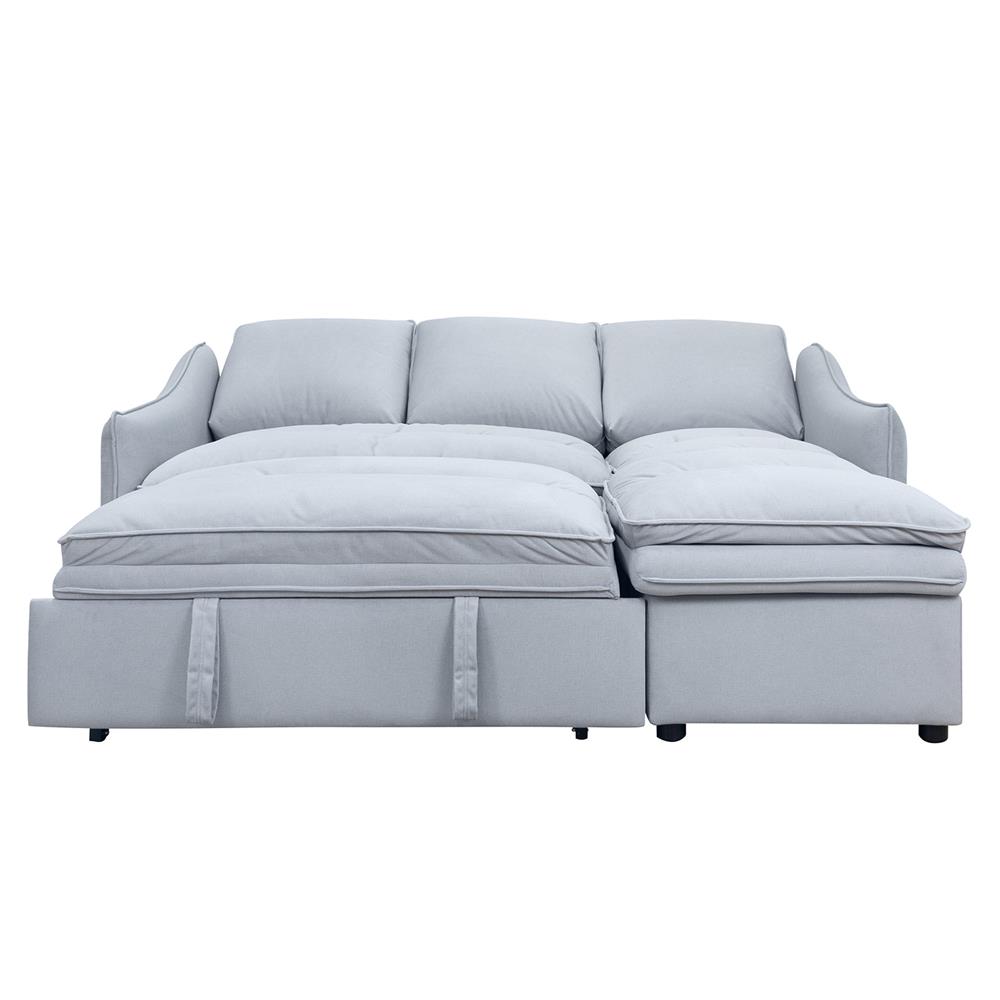 โซฟาเข้ามุมขวา FURDINI MARCEL PET FRIENDLY สีเทา