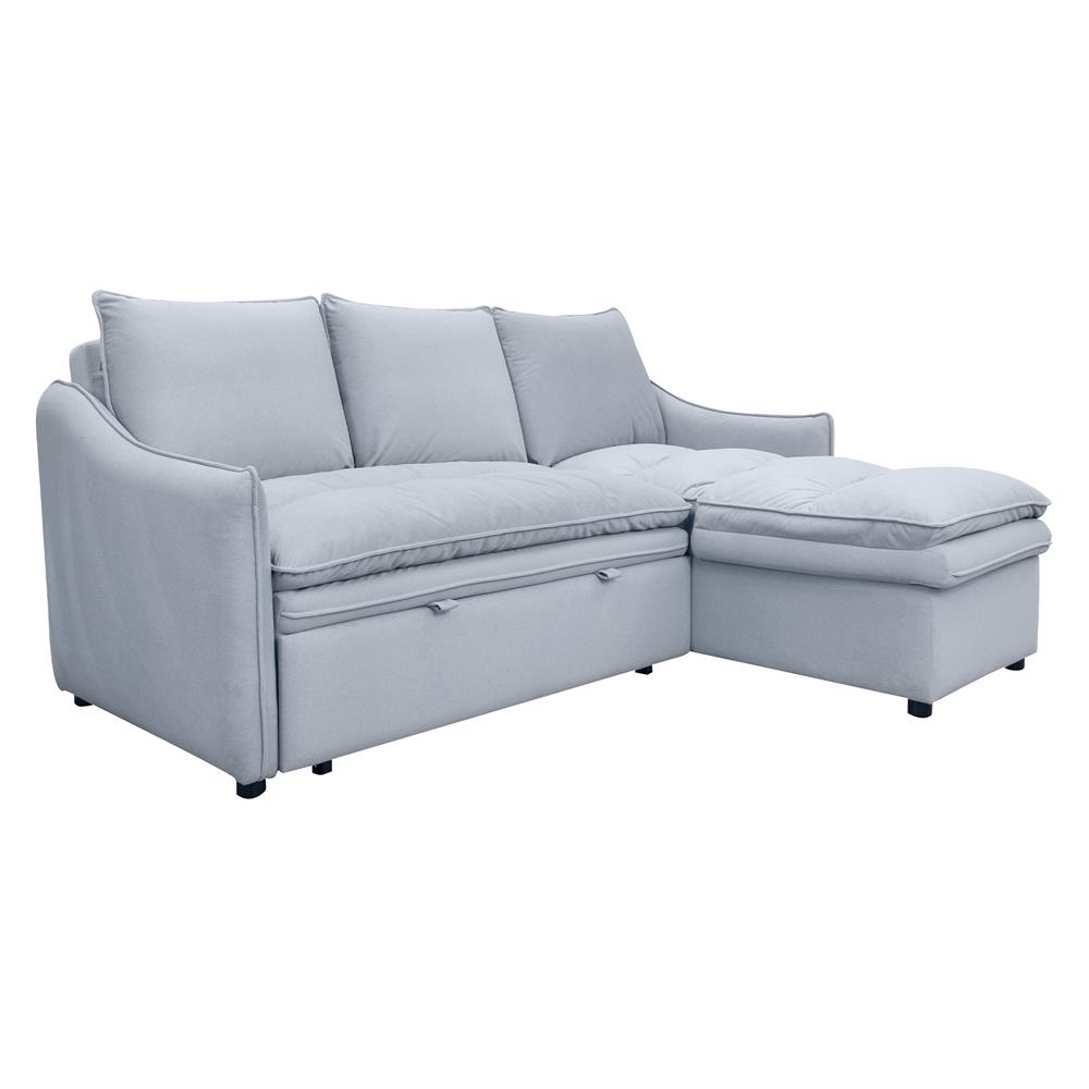 โซฟาเข้ามุมขวา FURDINI MARCEL PET FRIENDLY สีเทา