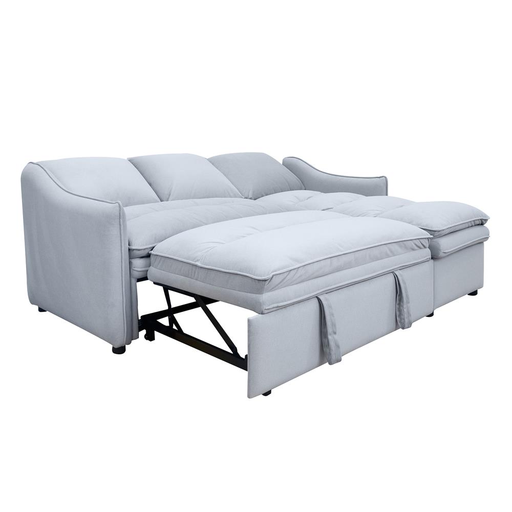 โซฟาเข้ามุมขวา FURDINI MARCEL PET FRIENDLY สีเทา