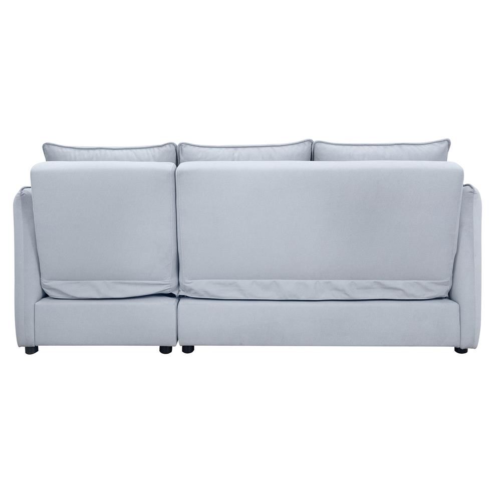 โซฟาเข้ามุมขวา FURDINI MARCEL PET FRIENDLY สีเทา