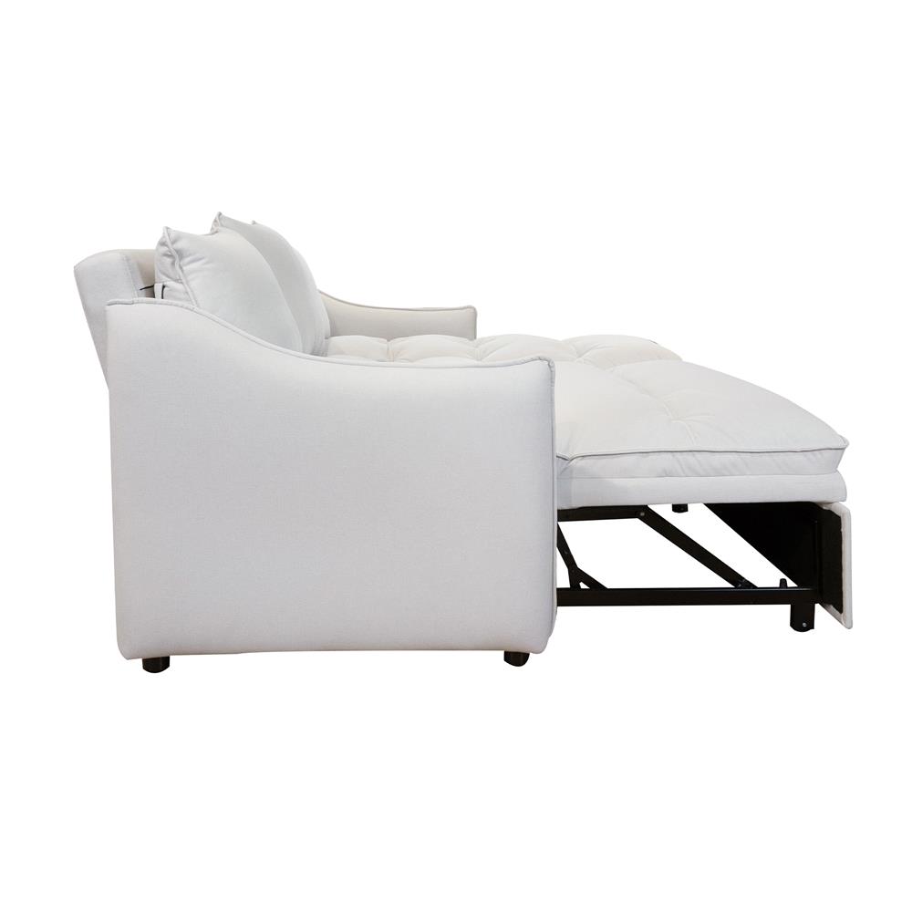 โซฟาเข้ามุมขวา FURDINI MARCEL PET FRIENDLY สีขาว
