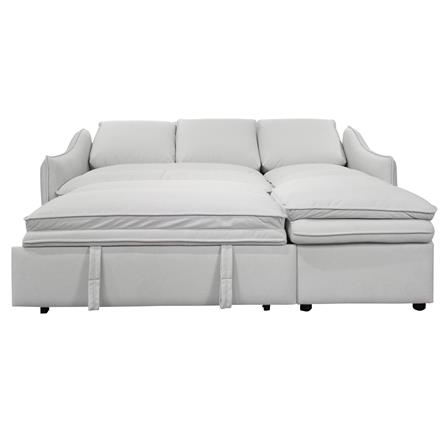 โซฟาเข้ามุมขวา FURDINI MARCEL PET FRIENDLY สีขาว_2