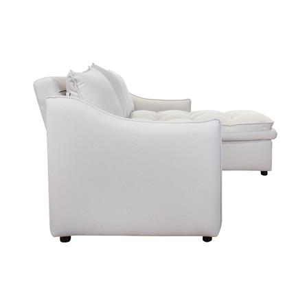 โซฟาเข้ามุมขวา FURDINI MARCEL PET FRIENDLY สีขาว_8